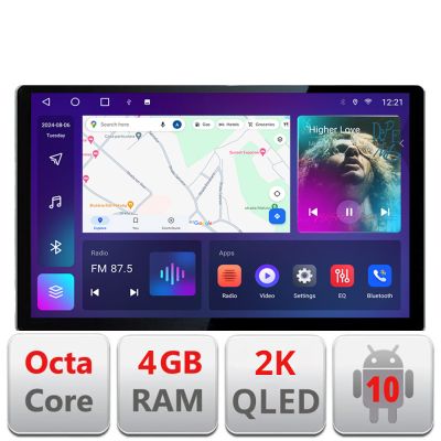 Navigatie dedicata BMW E39 si E53 N-082 Edonav ecran 13" 2K 4+32 Android Waze USB Navigatie 4G 360 Toslink Youtube Radio KIT-0