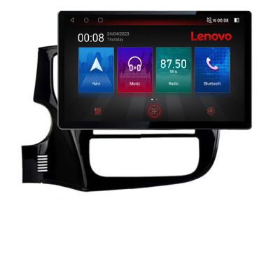 Navigatie Mitsubishi Outlander 2014- K-1230 Lenovo PRO 4+64 13 inch 2K android 4G DSP gps internet