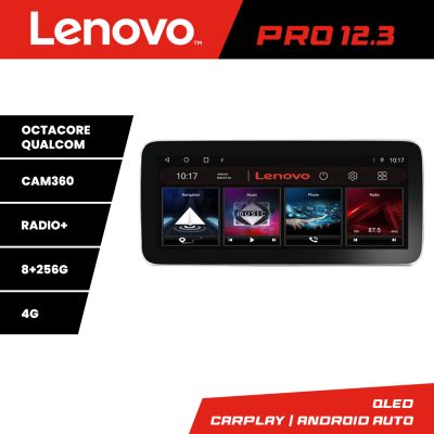 Navigatie Ford Transit 2019- varianta cu radio cd simplu Lenovo PRO 8+256 12.3 inch qled android 4G DSP gps internet  Kit-transit-2019-a