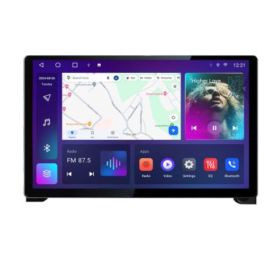 Navigatie dedicata Peugeot 5008 2016-2020 N-5008 Edonav ecran 13" 2K 4+32 Android Waze USB Navigatie 4G 360 Toslink Youtube Ra
