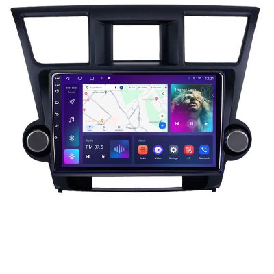 Navigatie Toyota Highlander 2007-2013 Android Ecran QLED octa core 4+64 carplay android auto KIT-highlander+EDT-E310V3