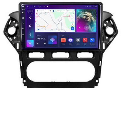 Navigatie Ford Mondeo 2010-2014 C-MONDEO-CLIMA Android Octa Core Ecran 2K QLED GPS 4G 4+32GB 360 KIT-MONDEO-CLIMA+EDT-E410-2K