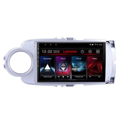 Navigatie Toyota Yaris 2010-2018 Lenovo Kit-YARIS10 4+64 GB Android Waze USB Navigatie Internet Youtube Radio Lenovo