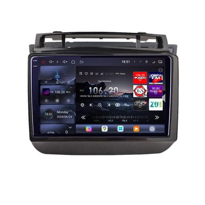 Navigatie VW Touareg 2012-2019 Edotec Kit-1142 8 core QLED 2K 12+256GB 360 Android Waze USB Navigatie Internet Youtube Radio