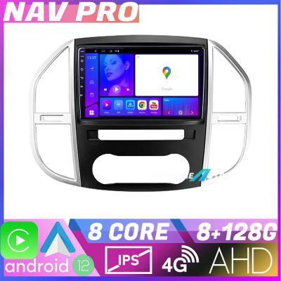 Navigatie Mercedes Vito w447 2016 EDOTEC-LITE Android Ecran 720P Octa Core 8 128 Carplay