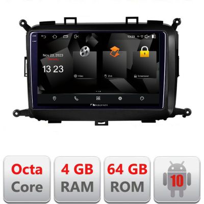 Navigatie Kia Carens 2013-2018 5510-2023 Android Octa Core 720p 4+64 DSP 360 camera carplay android auto