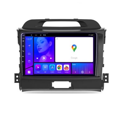 Navigatie Kia Sportage 2010 KIT 325 EDOTEC-LITE Android Ecran 720P Octa Core 8 128 Carplay