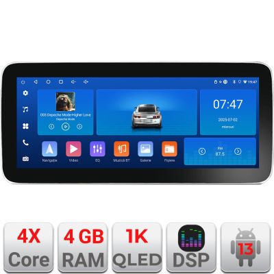 Navigatie Hummer H2 2008-2009 Edotec 4+64 12.3 inch Incell 1K android Wifi 5Ghz gps internet   v3