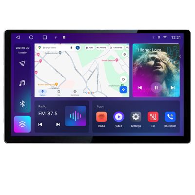 Navigatie Kia Stonic 2016-2020 Qled 2K Octa Core 4+64 LTE 4G DSP Wifi 5Ghz android auto carplay radio gps internet EDT-E413-2K