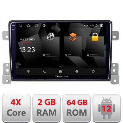 Navigatie Suzuki Grand Vitara Old Quad Core 5230-053 Android Ecran 720P Quad Core 2+64 carplay android auto