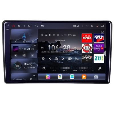 Navigatie Toyota Android radio gps internet 8 core QLED 2K 12+256GB 360 Edotec V1