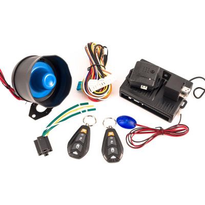 Alarma auto senzori soc pe 2 trepte cu telecomanda PHANTOM CA011