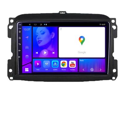 Navigatie Fiat 500L 2012 2017 KIT 500L EDOTEC-LITE Android Ecran 720P Octa Core 4 64 Carplay