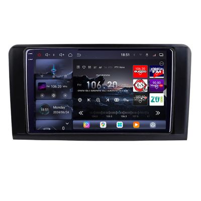 Navigatie Mercedes ML GL 2005-2012 Edotec Kit-213 8 core QLED 2K 12+256GB 360 Android Waze USB Navigatie Internet Youtube Radio