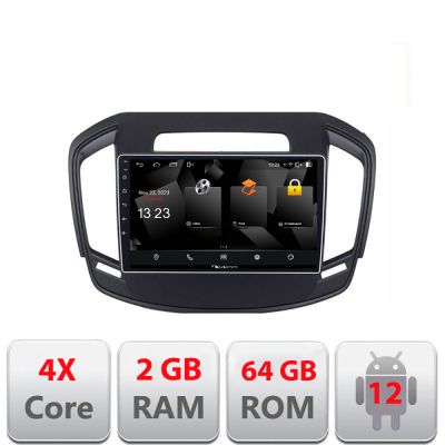 Navigatie Opel Insignia 5230-338 Android Ecran 720P Quad Core 2+64 carplay android auto