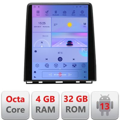 Navigatie dedicata Chevrolet Cruze 2008-2015  9.7" qled 4+32 360 Android wifi 4G carplay android auto kit-tesla-045+EDT-E420