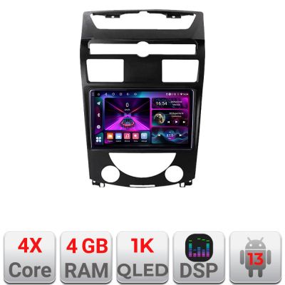 Navigatie Ssang Yong Rexton 2006-2013 A- rexton07  4+64 InCell Display 1K Android Waze USB Navigatie Internet Youtube Radio