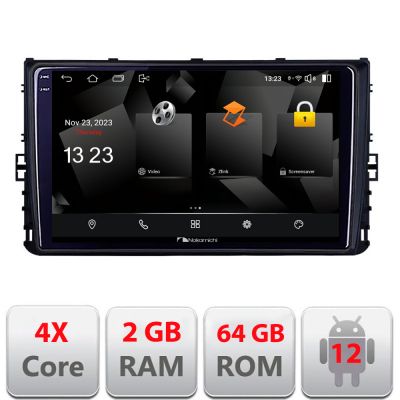 Navigatie grupul VW 5230-933 Android Ecran 720P Quad Core 2+64 carplay android auto