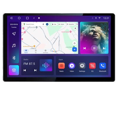 Navigatie dedicata Citroen C3  2018-  N-C3 Edonav ecran 13" 2K 4+32 Android Waze USB Navigatie 4G 360 Toslink Youtube Radio KI