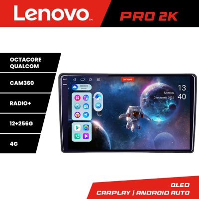 Navigatie Toyota Android radio gps internet 8 core QLED 2K 12+256 360 Lenovo v1