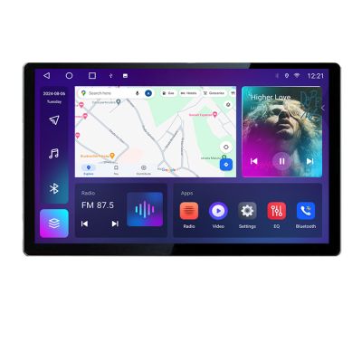 Navigatie dedicata Mercedes Clasa R N-215 Edonav ecran 13" 2K 4+32 Android Waze USB Navigatie 4G 360 Toslink Youtube Radio KIT