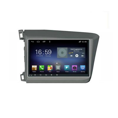 Navigatie Honda Civic 2012-2015 F-132 Octa Core cu Android Radio Bluetooth Internet GPS WIFI DSP 8+128GB 4G