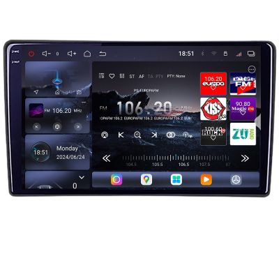 Navigatie VW Touareg 2002-2010 Android radio gps internet 8 core QLED 2K 12+256GB 360 Edotec