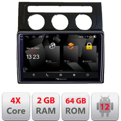 Navigatie VW Touran 2003-2009 clima automata 5230-touran2 Android Ecran 720P Quad Core 2+64 carplay android auto