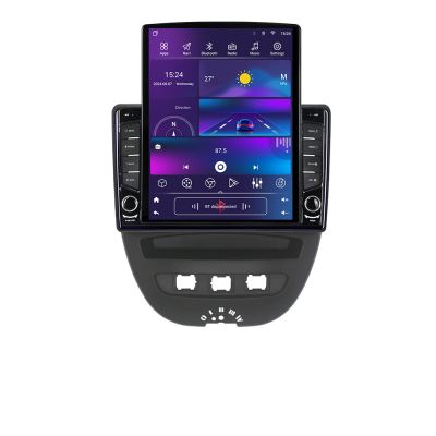 Navigatie Citroen C1 Peugeot 107 Toyota Aygo 2005-2014 Android radio gps internet quad core 2+32 ecran vertical 9.7" KIT-C1+EDT-E708 v1
