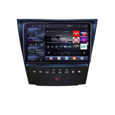 Navigatie Lexus GS-04 2004-2011 Edotec Kit- GS-04 8 core QLED 2K 12+256GB 360 Android Waze USB Navigatie Internet Youtube Radio