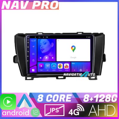 Navigatie Toyota Prius 2009 2014 KIT TY39 EDOTEC-LITE Android Ecran 720P Octa Core 8 128 Carplay