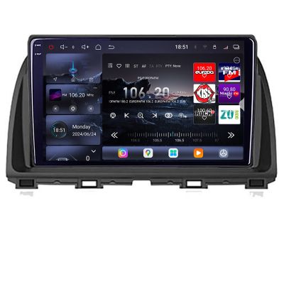 Navigatie Mazda CX-5 2012-2016 Edotec Kit-212  cu Android Internet Bluetooth Radio GPS WIFI 8 core QLED 2K 12+256GB 360GB