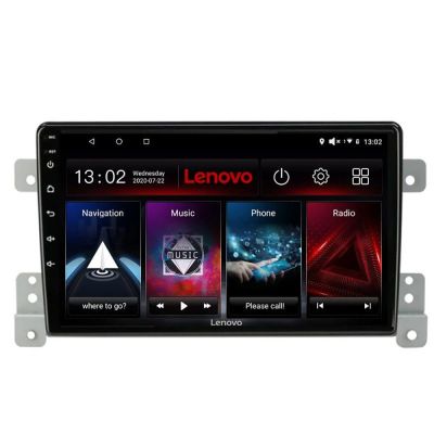 Navigatie Suzuki Grand Vitara Old Lenovo Kit-053 8 core QLED 2K 4+64 360 Android Waze USB Navigatie Internet Youtube Radio