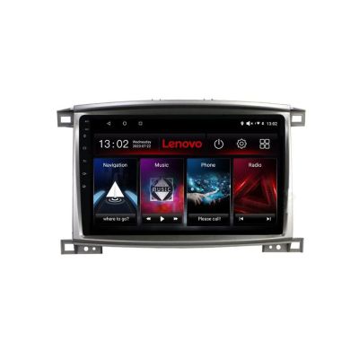 Navigatie Toyota Land Cruiser L100 2002-2008 Lenovo Kit-L100 8 core QLED 2K 4+64 360 Android Waze USB Navigatie Internet Youtube Radio
