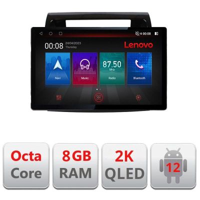 Navigatie Toyota LandCruiser 2008-2015 N-381 ecran 13" 2K 8+128 Android Waze USB Navigatie 4G 360 Toslink Youtu