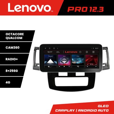 Navigatie Toyota Hilux 2008-2014 K-143 Lenovo PRO 8+256 12.3 inch qled android 4G DSP gps internet