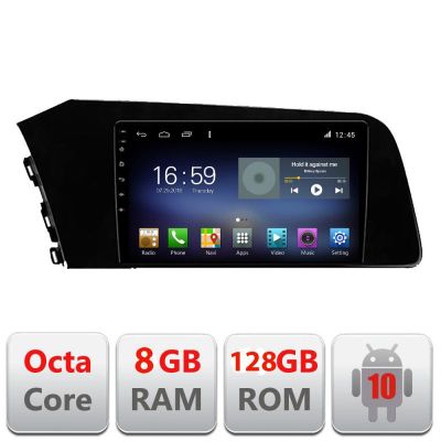 Navigatie Hyundai Elantra 2021- F-elantra2021 Octa Core cu Android Radio Bluetooth Internet GPS WIFI DSP 8+128GB 4G