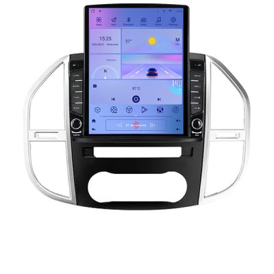 Navigatie Mercedes Vito w447 2016- Android radio gps internet quad core 2+32 ecran vertical 9.7" Kit-w447+EDT-E708