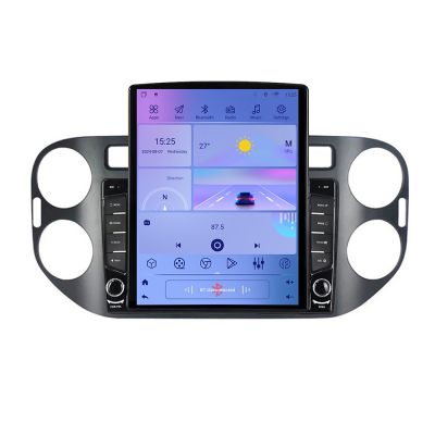 Navigatie VW TIGUAN si Golf Plus 2007-2011 ecran tip TESLA 9.7" cu Android Radio Bluetooth Internet GPS WIFI 2+32 DSP Quad Core