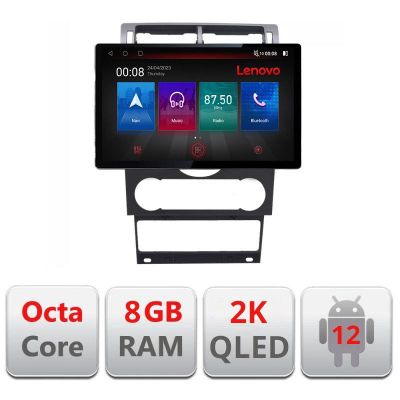 Navigatie Ford Mondeo 2004-2007 ecran 13" 2K 8+128 Android Waze USB Navigatie 4G 360 Toslink Youtube Radio KIT