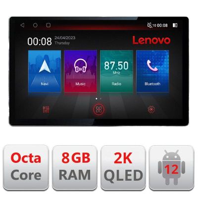 Navigatie Suzuki Grand Vitara Old Quad Core N-053 ecran 13" 2K 8+128 Android Waze USB Navigatie 4G 360 Toslink