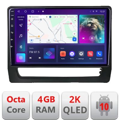 Navigatie Mitsubishi ASX 2020 C-asx202 Android Octa Core Ecran 2K QLED GPS 4G 4+32GB 360 kit-asx2020+EDT-E410-2K