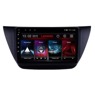 Navigatie Mitubishi Lancer 2001-2007 Lenovo Kit-LANCER07 4+64 GB Android Waze USB Navigatie Internet Youtube Radio