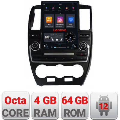 Navigatie Land Rover Freelander 2007-2011 Lenovo Tesla Qled 9.7" Octacore Qualcomm 8 Gb RAM 128Gb Hdd 4G DSP profesional Carplay Android Auto 360 camere Bluetooth