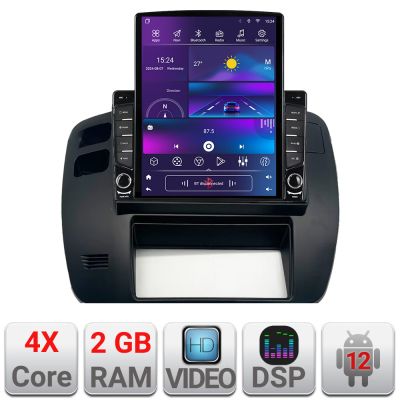 Navigatie Nissan Patrol 2000-2005 dedicata Android radio gps internet quad core 2+32 ecran vertical 9.7" kit-patrol-old+EDT-E708
