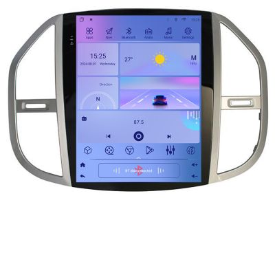Navigatie Mercedes Vito 2016- tip tesla radio gps internet 4 Core carplay android auto 2+32 kit-tesla-068+EDT-E220