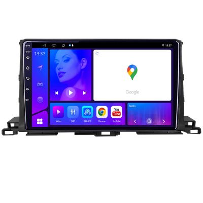 Navigatie Toyota Highlander 2013 2018 EDOTEC-LITE Android Ecran 720P Octa Core 8 128 Carplay