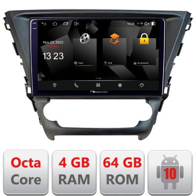 Navigatie Toyota Avensis 2015-2019 Android Octa Core 720p 4+64 DSP 360 camera carplay android auto