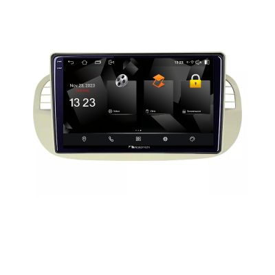 Navigatie Fiat 500 intre anii 2007-2015 Android Octa Core Qualcomm 2K Qled 8+128 DTS DSP 360 4G Optical