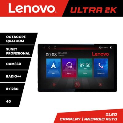 Navigatie VW Touareg 2011-2018 KIT-1142-type-a Lenovo 8+128 Qualcomm 2K 13 inch android 4G DSP